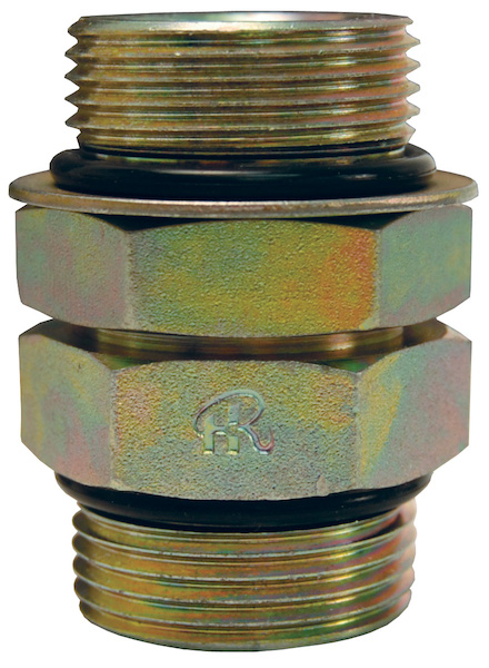 Gates Hydraulic Fitting 6401-05-04 - 5/16 Male O-Ring Boss X 1/4 Male NPT Pipe - New