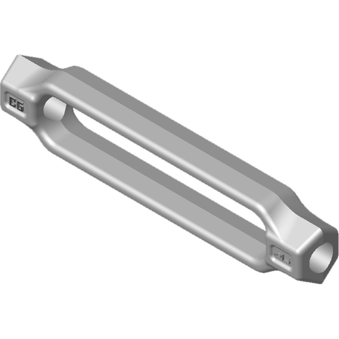 Crosby HG2510 Galvanized Turnbuckle Body with 11/4"7 Thread (24